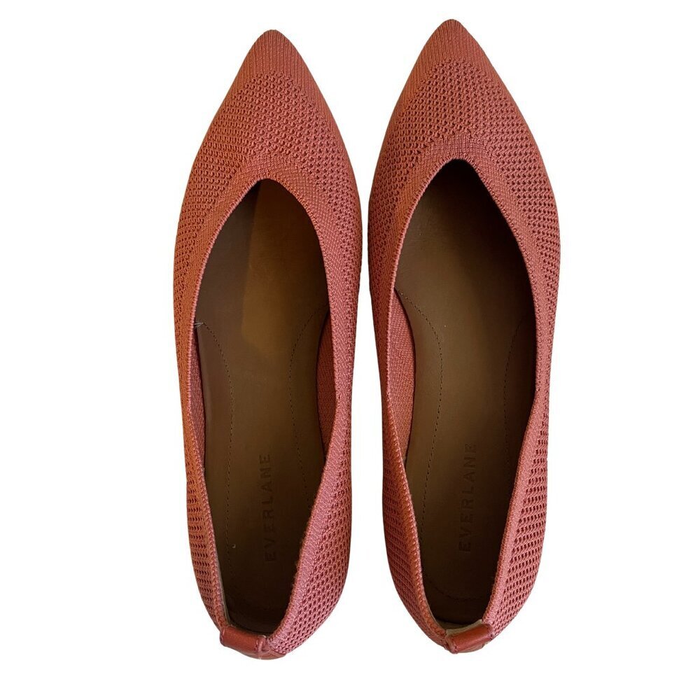 Women's Everlane 40-Hour Flat in ReKnit Size 8 Salmon - Picture 4 of 10